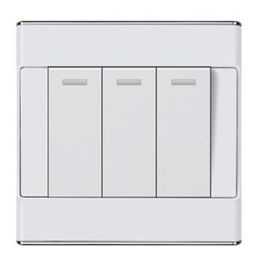 l15全白系列86翹板二三位單控多控暗裝墻壁開(kāi)關(guān)插座圖圖片,l15全白系列86翹板二三位單控多控暗裝墻壁開(kāi)關(guān)插座圖高清圖片 溫州市龍灣永中百盛電器廠,